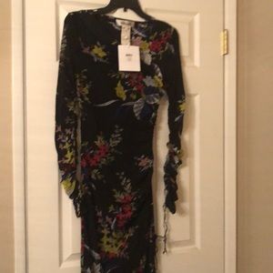 DVF Camden Ruched Dress - Size 4